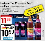 Spezi Angebote von Paulaner bei Trinkgut Isny für 10,99 €