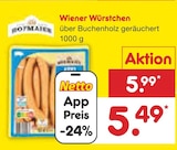 Wiener Würstchen im aktuellen Prospekt bei Netto Marken-Discount in Friedenweiler