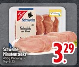 Schweine-Minutensteaks von  im aktuellen EDEKA Prospekt für 3,29 €