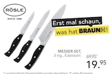 Messer-Set im Angebot bei BRAUN Möbel-Center in Rottenburg Messer-Set Angebote von Rösle bei BRAUN Möbel-Center Rottenburg für 19,95 €