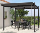 Pergola bioclimatique autoportée 3,95 x 2,41 m en aluminium et acier gris - Fred - Castorama à Garges-lès-Gonesse Pergola bioclimatique autoportée 3,95 x 2,41 m en aluminium et acier gris - Fred en promo chez Castorama Garges-lès-Gonesse à 1 249,90 €