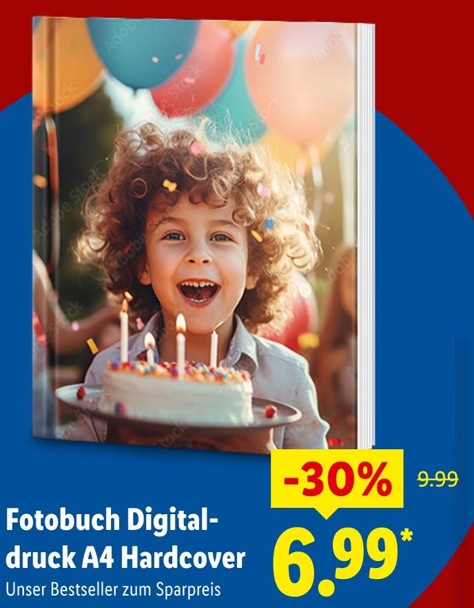 Fotobuch Digitaldruck A4 Hardcover