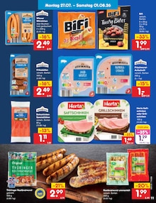 Bratwurst im aktuellen Netto Marken-Discount Prospekt (Dresden) Bratwurst im Netto Marken-Discount Prospekt "Aktuelle Angebote" mit 71 Seiten (Dresden)