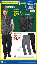 Offre Veste Homme dans le catalogue Lidl du moment à la page 16