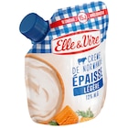 Crème Epaisse De Normandie Légère - ELLE & VIRE à 1,66 € dans le catalogue Carrefour