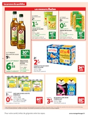 Promos Huile d'olive vierge dans le catalogue "LA RENTRÉE À PRIX K.O." de Auchan Supermarché Huile d'olive vierge en promo dans le catalogue Auchan Supermarché à la page 14