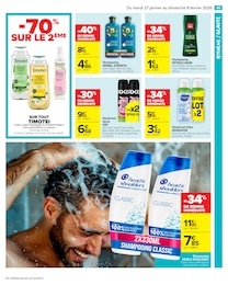 Prix et réduction Déodorant dans le prospectus Carrefour Market en cours Offre Déodorant dans le catalogue Carrefour Market du moment à la page 43