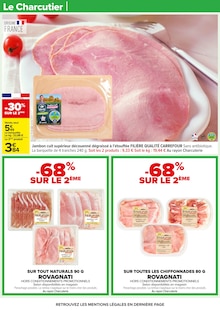Promotion Surimi dans le prospectus Carrefour, valable du 18/08/2025 au 01/09/2025 Promo Surimi dans le catalogue Carrefour du moment à la page 22