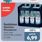 Natürliches Mineralwasser im Angebot bei aktiv & irma in Oldenburg Natürliches Mineralwasser Angebote von Gerolsteiner bei aktiv & irma Oldenburg für 6,99 €