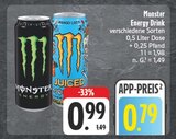 Aktuelles Energy Drink Angebot bei EDEKA in Freiberg ab 0,79 €