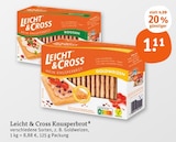 Knusperbrot Roggen im Angebot bei tegut in Erfurt Knusperbrot Roggen Angebote von Leicht & Cross bei tegut Erfurt für 1,11 €