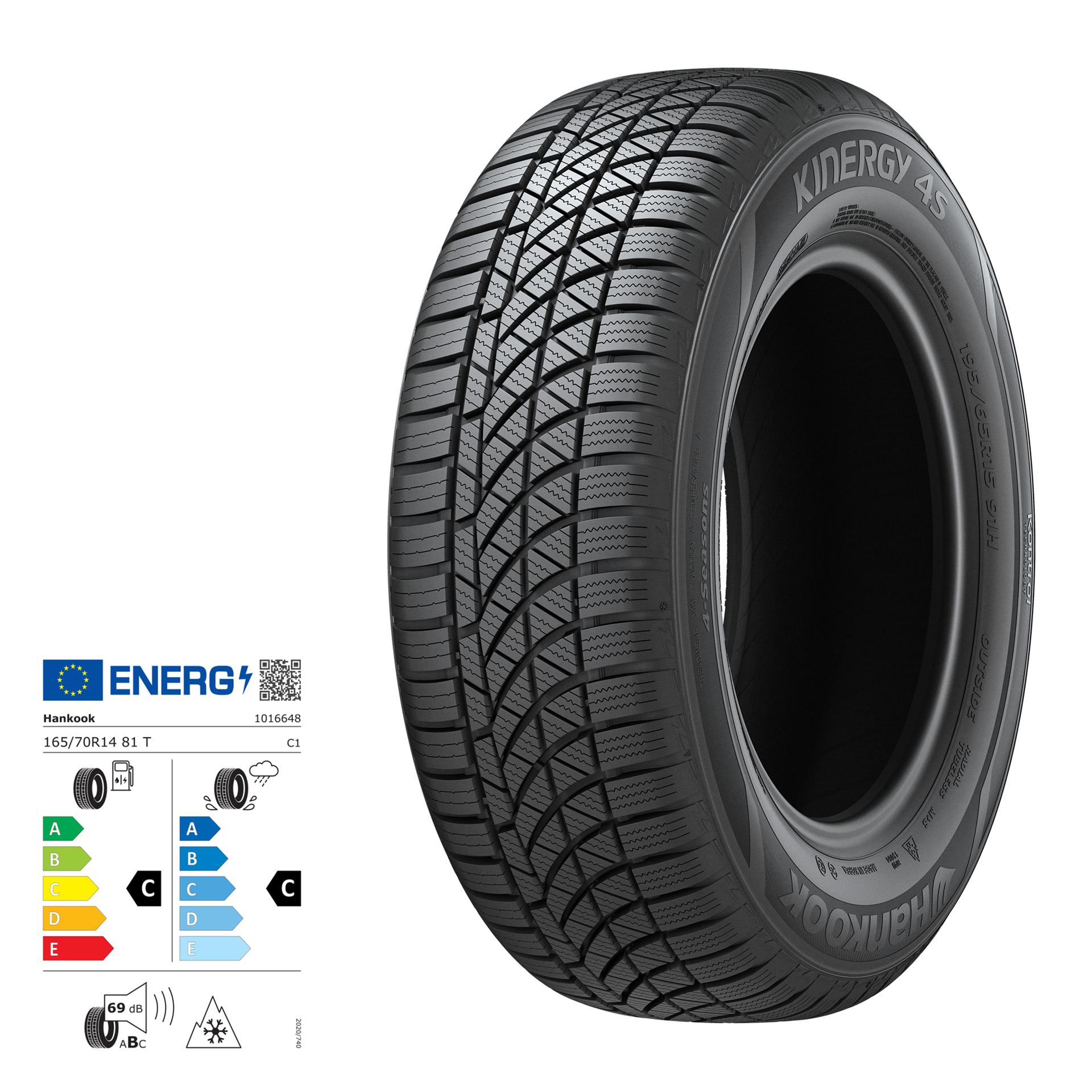 Volkswagen - Ganzjahresreifen Hankook Kinergy 4S, 165/70 R14 Angebot im Prospekt Ganzjahresreifen Hankook Kinergy 4S, 165/70 R14 bei Volkswagen im Prospekt "" für 58,99 €
