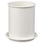 Besteckständer weiß/verzinkt von VÄLVÅRDAD im aktuellen IKEA Prospekt