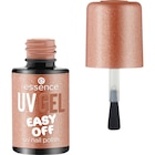 UV Gel Nagellack Easy Off 107 Bronze Me, Baby! von essence für 2,95 € bei dm-drogerie markt im Angebot UV Gel Nagellack Easy Off 107 Bronze Me, Baby! von essence im aktuellen dm-drogerie markt Prospekt