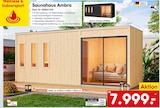 Saunahaus Ambra naturbelassen Angebote von Karibu bei Netto Marken-Discount Soest für 7.999,00 €