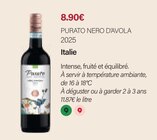 Purato nero d'avola 2025 - Monoprix Dragon Purato nero d'avola 2025 à 8,90 € dans le catalogue Monoprix Dragon