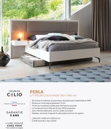 Lit - Celio - Crozatier Lit - Celio à 2 107,00 € dans le catalogue Crozatier "Crozatier"