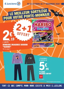 Catalogue de la semaine "LE MEILLEUR SORTILÈGE POUR VOTRE PORTE-MONNAIE" avec 1 pages, valide du 20/10/2026 au 01/11/2026 pour Persan et alentours Prospectus de la semaine "LE MEILLEUR SORTILÈGE POUR VOTRE PORTE-MONNAIE" avec 1 pages, valide du 20/10/2026 au 01/11/2026 pour Persan et alentours