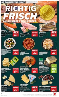 Feinkostlebensmittel im Kaufland Prospekt "Hier bin ich richtig" mit 75 Seiten (Düsseldorf)