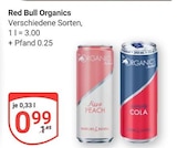 Organics im Angebot bei GLOBUS in Waren Organics Angebote von Red Bull bei GLOBUS Waren für 0,99 €