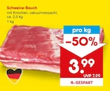 Schweine-Bauch Angebote bei Netto Marken-Discount Mannheim für 3,99 €