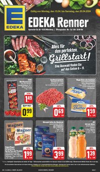 EDEKA Prospekt Wir lieben Lebensmittel! mit  Seiten