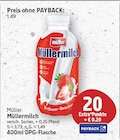 Müllermilch von Müller für 1,49 € bei E center im Angebot Müllermilch von Müller im aktuellen E center Prospekt