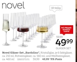 Gläser-Set „Bardolino“ von Novel im aktuellen XXXLutz Möbelhäuser Prospekt für 49,99 €