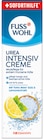 Urea Intensiv Creme oder Schrundensalbe von Fusswohl für 1,79 € bei Rossmann im Angebot Urea Intensiv Creme oder Schrundensalbe von Fusswohl im aktuellen Rossmann Prospekt