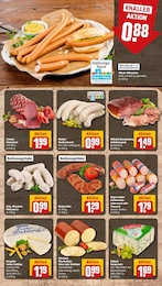 Wurst Angebot im aktuellen REWE Prospekt auf Seite 9