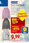 Lidl - Damen-Sweathoodie Angebot im Prospekt Damen-Sweathoodie bei Lidl im Prospekt "" für 9,99 €