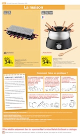 Appareil Raclette Angebote im Prospekt "JOYEUSES FÊTES & MEILLEURS PRIX" von Carrefour Market auf Seite 54