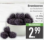 Brombeeren im EDEKA Prospekt Brombeeren von im aktuellen EDEKA Prospekt für 2,99 €