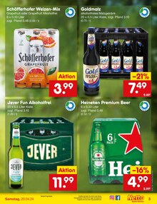 Jever im Netto Marken-Discount Prospekt "Aktuelle Angebote" mit 49 Seiten (Dortmund)