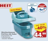 Wischtuchpresse Profi Eco mit Rollen von HEIT für 44,99 € bei famila Nordwest im Angebot Wischtuchpresse Profi Eco mit Rollen von HEIT im aktuellen famila Nordwest Prospekt