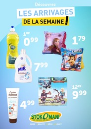Catalogue Stokomani à Plouvain, avec 1 page Prospectus Stokomani à Plouvain, "Découvrez les arrivages de la semaine !", 1 page, 10/05/2022 - 22/05/2022
