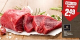 Irische Rinder-Hüftsteaks von BLACK PREMIUM für 2,49 € bei REWE im Angebot Irische Rinder-Hüftsteaks von BLACK PREMIUM im aktuellen REWE Prospekt