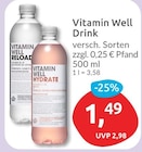 Drink von Vitamin Well für 1,49 € bei budni im Angebot Drink von Vitamin Well im aktuellen budni Prospekt