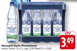Mineralwasser im Angebot bei E center in Konstanz Mineralwasser Angebote von Naturpark Quelle bei E center Konstanz für 3,49 €