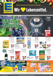 EDEKA Prospekt der KW 29 "Wir lieben Lebensmittel!" Aktueller EDEKA Prospekt "Wir lieben Lebensmittel!" Seite 1 von 4 Seiten