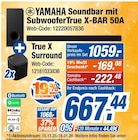 Aktuelles Soundbar mit SubwooferTrue X-BAR 50A + True X Surround Angebot bei expert in Bad Homburg (Höhe) ab 667,44 €
