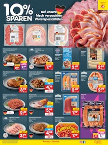 Fleisch im Netto Marken-Discount Prospekt "Aktuelle Angebote" mit 49 Seiten (Bielefeld)