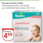 Aktuelles Feuchte Tücher Angebot bei GLOBUS in Leipzig ab 4,99 €