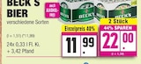 Bier von Beck's im aktuellen EDEKA Prospekt