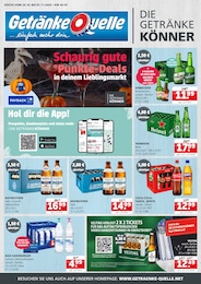 Getränke Quelle Weydringer Prospekt "...einfach mehr drin" für Göttingen, 4 Seiten, 26.10.2026 - 07.11.2026