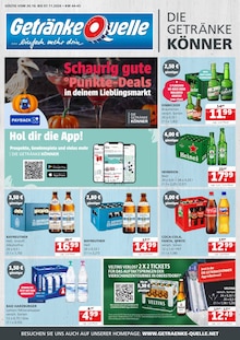 Getränke Quelle Weydringer Prospekt ...einfach mehr drin mit 4 Seiten