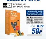 IP TV-Stick inkl. HD+ IP für 3 Monate bei expert im Prospekt "" für 59,00 €