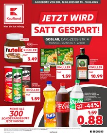Cola im aktuellen Kaufland Prospekt (Goslar) Cola im Kaufland Prospekt "KNÜLLER" mit 58 Seiten (Goslar)