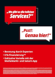 MediaMarkt Saturn Prospekt für Breddin mit 1 Seite MediaMarkt Saturn Prospekt für Breddin: "„Wo gibt es die tollsten Services?“", 1 Seite, 01.07.2025 - 07.07.2025