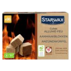 96 Carrés Allume-Feu 100% Naturel - STARWAX - Rural Master à Amilly 96 Carrés Allume-Feu 100% Naturel - STARWAX en promo chez Rural Master Amilly à 6,50 €